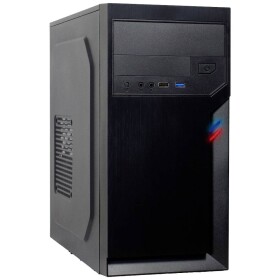 Inter-Tech IT-6502 Romea micro tower PC skříň černá