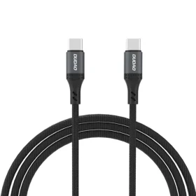 Dudao Datový kabel L3CC / USB-C / USB-C / 60W / 1.2 m / černá (181521)