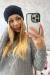 Fleecová čepice Justyna K253 černá UNI