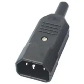 PremiumCord konektor IEC 320 C14 10A černý (cs220m)