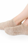 Dámské ponožky MERINO WOOL 130 béžová melanž 38-40