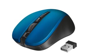 Myš Trust Mydo Silent Click Wireless Mouse, modrá (21870)