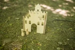 BeWooden Dřevěný Panáčkův hrad 1kk
