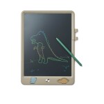 LIEWOOD Magnetický LCD kreslící tablet Zora Dinosaurus / Mist, béžová barva, plast