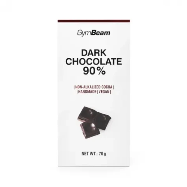 Horká čokoláda 90% - GymBeam (70 g) (77941-1-70g)