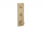 AXOR - Citterio C Termostatická baterie pod omítku, pro 2 spotřebiče, kartáčovaný bronz 49700140