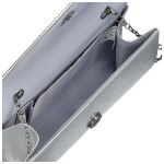 Módní dámské psaníčko Michelle Moon Dariss, stříbrné