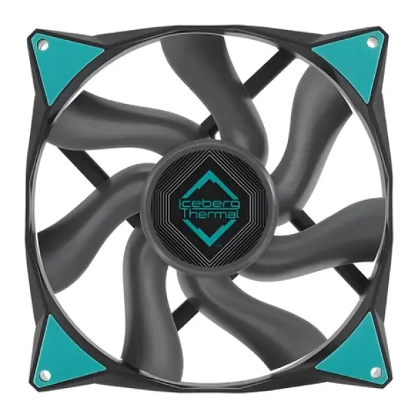 Iceberg Thermal IceGALE Xtra 140 mm černá / PC větrák / PWM / 2500 RPM / 169 CFM / 47 dB (ICEGALE14D-C0A)