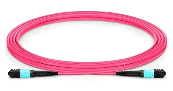 XtendLan FO patch MPO(f)-MPO(f) / Optický patch kabel / Multimode 50/125 OM4 / 12/12 / 3 m / Type B (FOP-MPOfMPOf-3-OM4-PB)