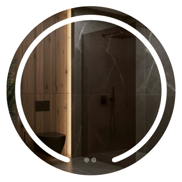 REA - Zrcadlo LED 60cm Modern HOM-00904