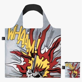 Skládací nákupní taška LOQI ROY LICHTENSTEIN Whaam!