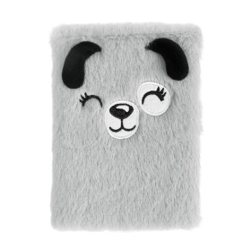 Plyšový blok - Šedivý pejsek - Albi