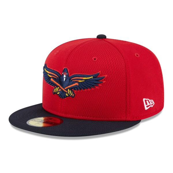 New Era Pánská kšiltovka Detroit Tigers MLB Toledo Mud Hens Batting Practice Authentic 59FIFTY Fitted Velikost: 7 1/4