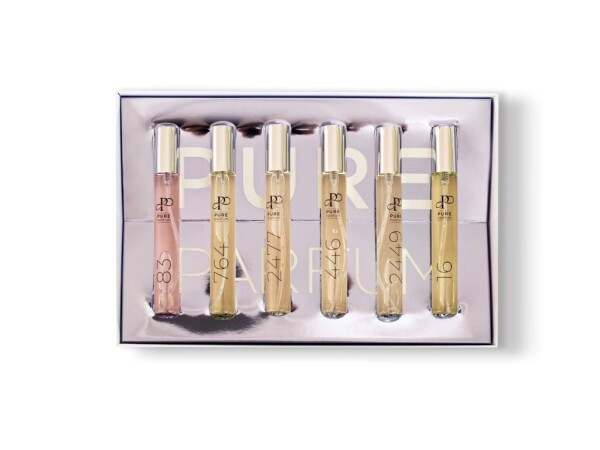 Pure - Dárkový set dámských vůní 2 Zaměňováno s: Versace Bright Crystal, Maison Francis Kurkdjian Baccarat Rouge 540, Dior J´adore, Dolce & Gabbana…