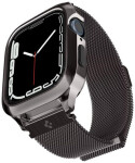 Spigen Metal Fit Pro řemínek pro Apple Watch 8/7 45mm černá (ACS04585)