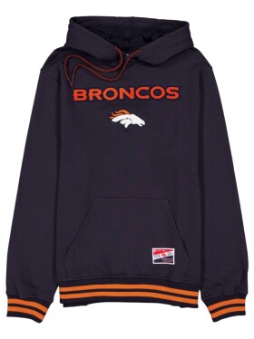 New Era Pánská mikina Denver Broncos NFL Felt Logo Throwback Hoodie Velikost: L
