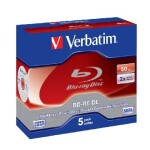 Verbatim BD-RE 50GB 2x, jewel, 5ks (43760) (43760)