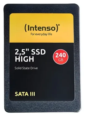 Intenso High 240GB / SSD / 2,5" / SATA III / čtení 520 MB/s (3813440)