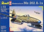 Revell Model Kit Plastic plane 04166 Messerschmitt Me 262 A la 1:72