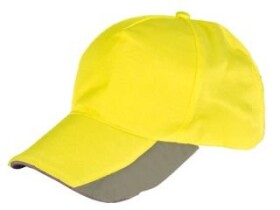 Reflexní pracovní kšiltovka Cofra LIT Barva: Reflexní žlutá, Velikost: UNI (CALIT_01_S)