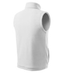 Next fleece vesta unisex bílá 3XL