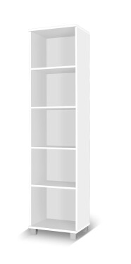 FRONTI Regál MAXIMUS M12 bílý