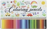 MOXY Pastelky v plechové krabičce 36 ks / Pastelky / Kovové pouzdro (150095)