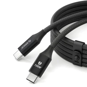 Orico CDX 1m černá / Kabel USB-C - USB-C / Power Delivery 100W / 5A