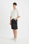 DEFACTO Cargo Fit Jean Bermuda Shorts