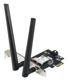 ASUS PCE-AX1800 / WiFi síťový adaptér / PCI-Express / WiFi 6 / Bluetooth 5.2 (90IG07A0-MW0B00)