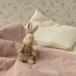 Maileg Plyšový zajíček My First Bunny – Brown, béžová barva, papír, textil