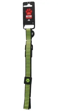 ACTIVE DOG Vodítko Strong M limetka / 2x120 cm / Nylon (0904-90644)