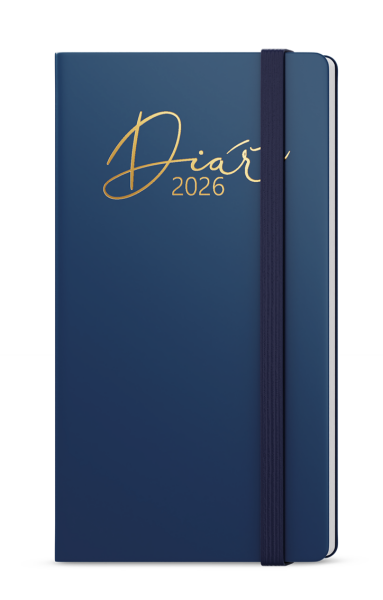 Týdenní diář 2026 Baloušek kapesní Jakub - Luxi modrá