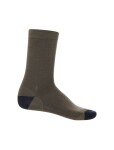 Pánské merino ponožky ICEBREAKER Mens Lifestyle Fine Gauge Crew, Loden/Midnight Navy velikost: 45-49 (LXL)