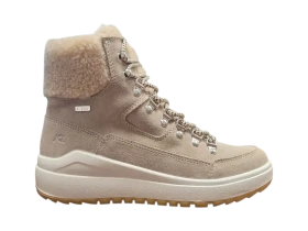 JACALU A2844z41 Dámské zimní kotníkové boty beige 38