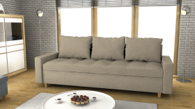 FRONTI Pohovka DREAMER světlehnědá - SAWANA 17 17448