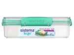 Sistema TO GO Krabička na svačinu s 2 oddělenými přihrádkami 975 ml mátová (9414202214829)
