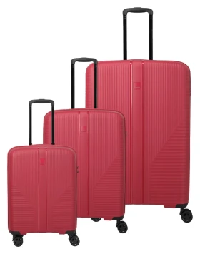 Travelite Air Stripe S,M,L Slim Red S: 39 l / M: 75/86 l / L: 104 L TRAVELITE-7000340-10