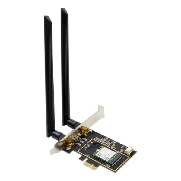 MicroConnect Intel 7260AC chip, Bluetooth 4.0, 802.11a/b/g/n/ac (MC-PCIE-INT7260DUAL)