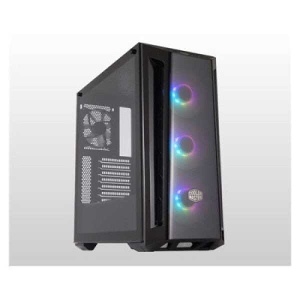 Cooler Master case MasterBox MB520 ARGB, E-ATX, Průhledná bočnice, 3x 120mm ARGB Fan, 1x 120mm Fan, Černá EDF_1566025