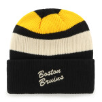 47 Brand Pánská zimní čepice Boston Bruins NHL Clubhouse Jennings ’47 Cuff Knit
