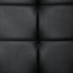 Pracovní židle, výškově nastavitelná, černá látka, KA-V3120 BK3