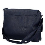 Stylová dámská koženková crossbody kabelka Mirabella, tmavě modrá