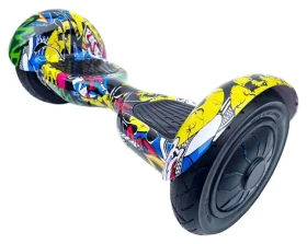 Eljet Kolonožka Roadster Graffiti Yellow / Hoverboard / 2x 350W / 12 km/h / dojezd 10 km / nosnost 120 kg