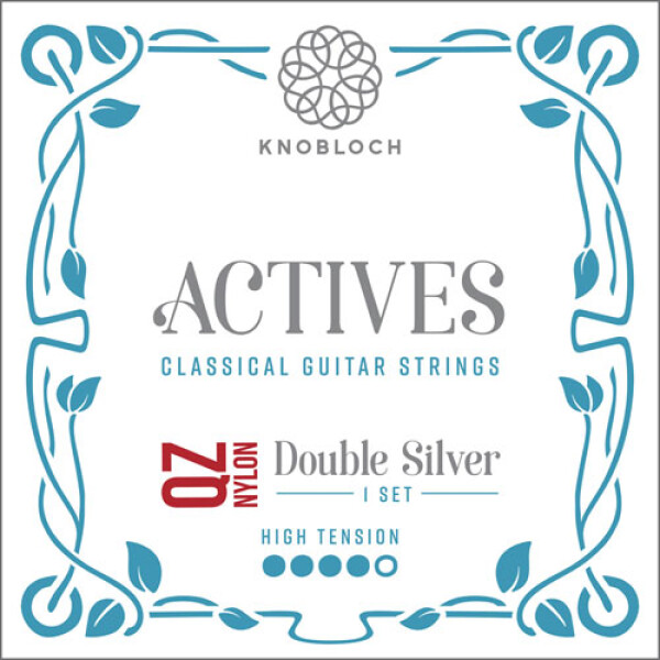 Knobloch ACTIVES Double Silver QZ Nylon High Tension 34.5