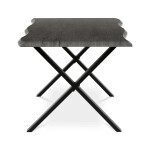 Jídelní stůl 180x90cm, mdf, šedý dub, HT-F4318 GREY