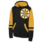 Outerstuff Dětská mikina Boston Bruins NHL Face Off Fz Flc Hd Velikost: Dětské XL (170 – 176)