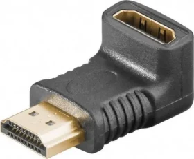MicroConnect Úhlový adaptér HDMI (M) - HDMI (F) 270° černá (HDM19F19MA2)