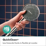 HANSGROHE - Activera S Set sprchové hlavice, tyče a hadice, 2 proudy, EcoSmart+, Water Boost, chrom 28864000