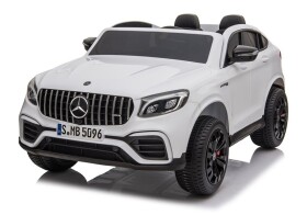 Mamido Dětské elektrické autíčko Mercedes GLC 63S 4x4 dvoumístné bílé